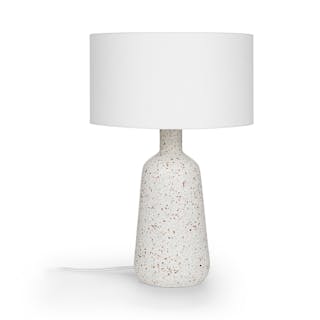 Ando Tall Table Lamp - Waxen White