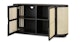 Candra Black Sideboard - Gallery View 4 of 15.