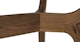 Tafulo Walnut Dining Table for 6 - Gallery View 8 of 10.