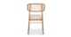 Netro Oak Dining Chair - Gallery View 5 of 13.