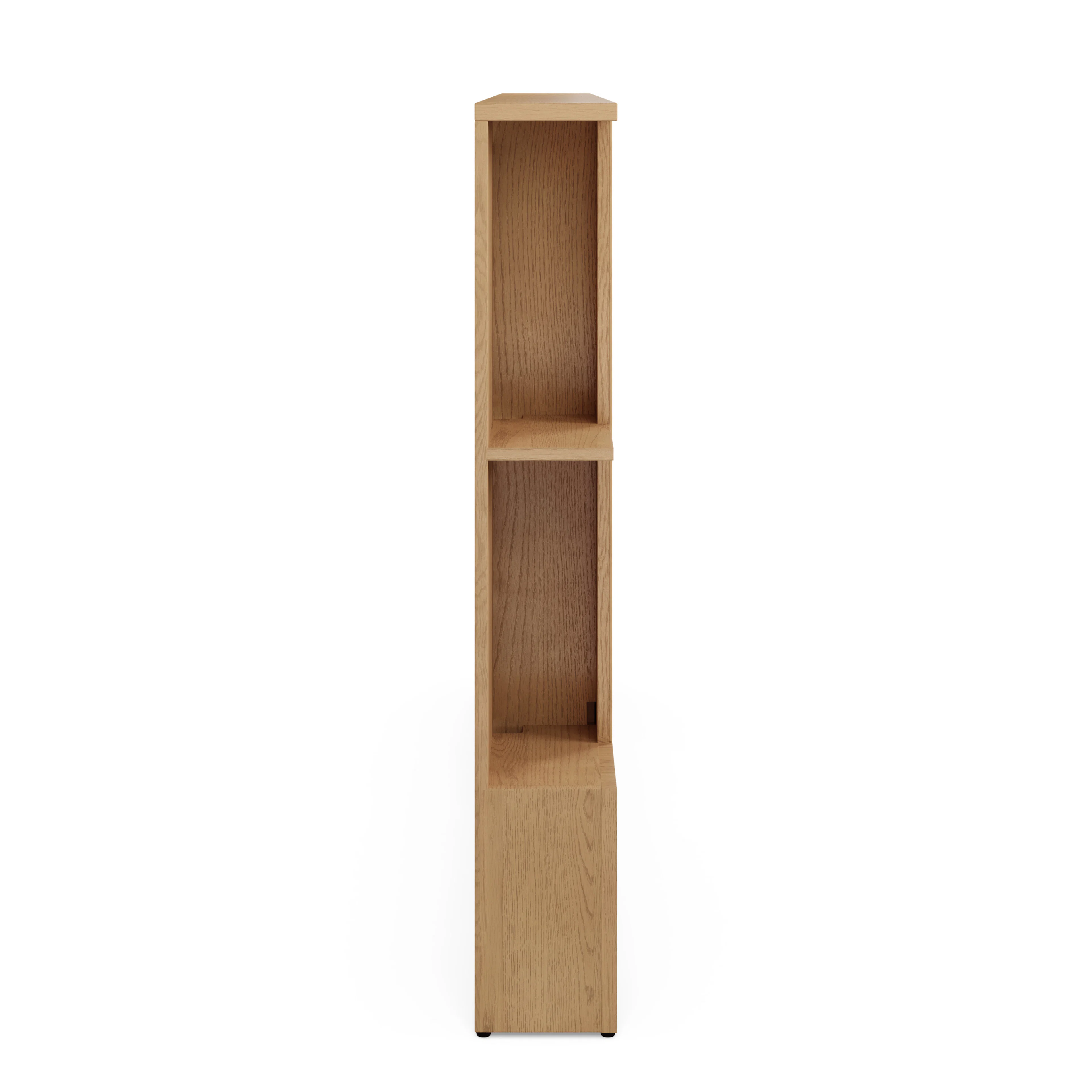 Kouva Queen Storage Headboard - Natural Oak