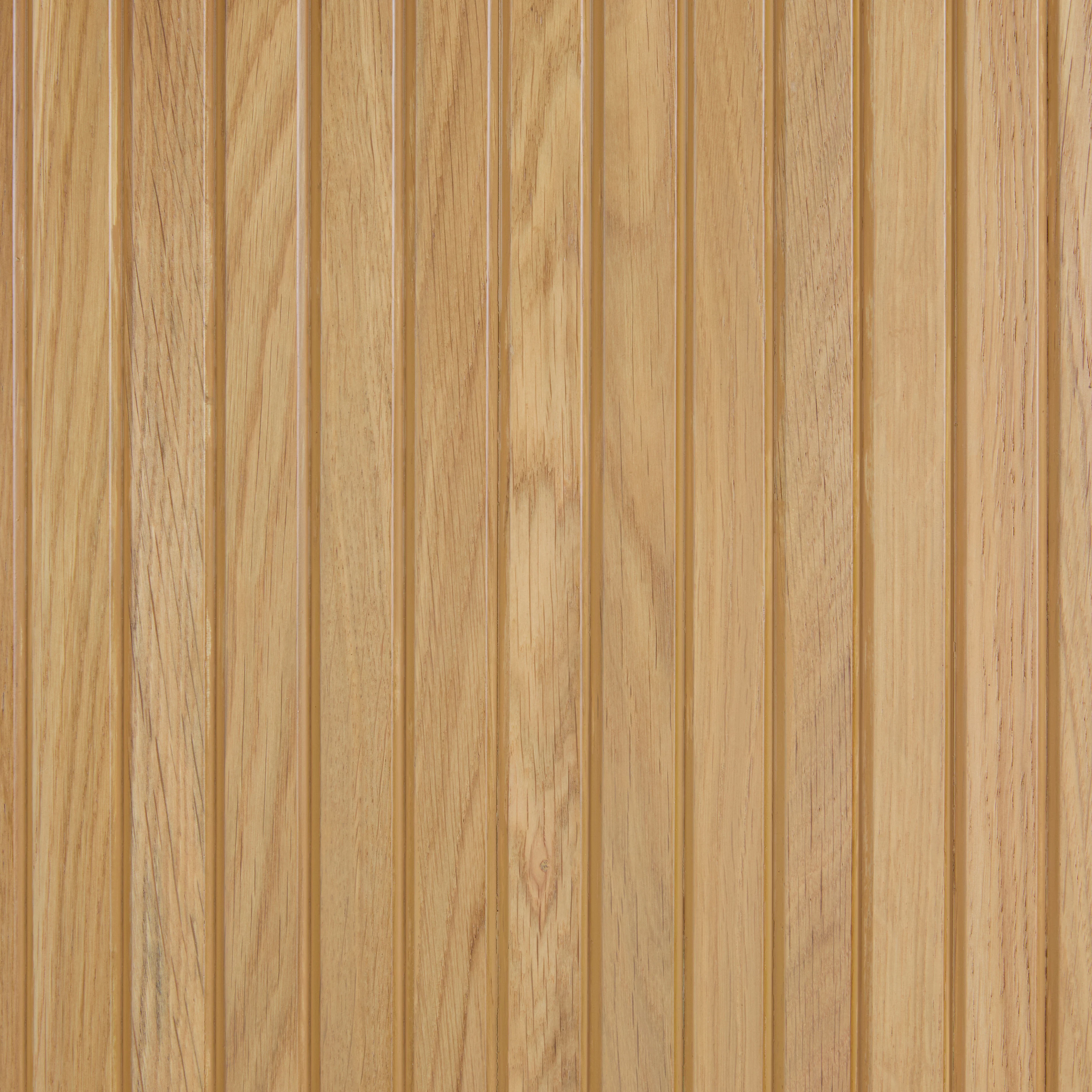 Kouva Queen Storage Headboard - Natural Oak