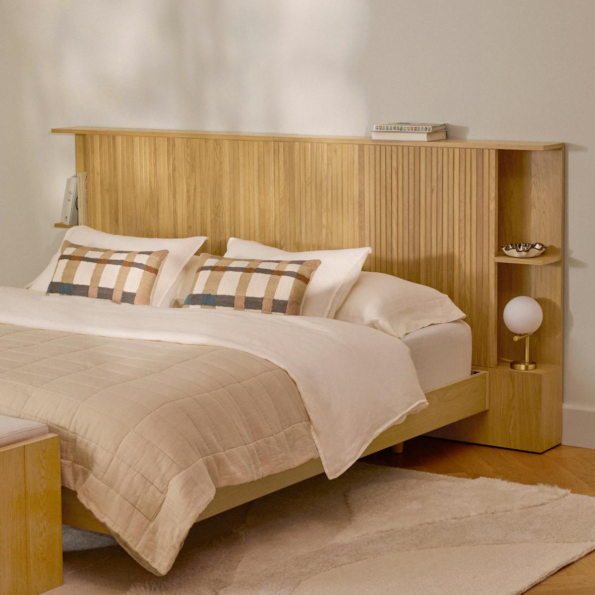 Article Size Bed Frame Panel Headboard