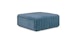 Sefto Saltwater Blue Ottoman - Gallery View 1 of 10.