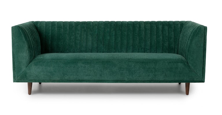 Raella Poplar Green Sofa - Primary View 1 of 12 (Open Fullscreen View).