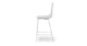 Svelti Pure White Counter Stool - Gallery View 4 of 11.