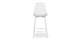 Svelti Pure White Counter Stool - Gallery View 5 of 11.