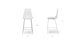 Svelti Pure White Counter Stool - Gallery View 11 of 11.