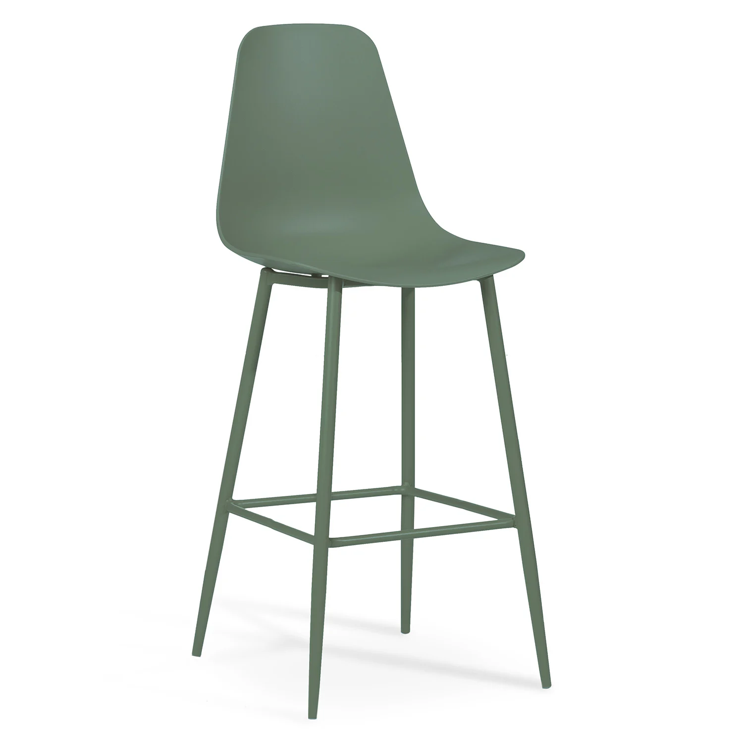 Svelti Bar Stool - Aloe Green