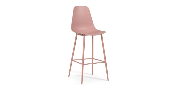 Svelti Dusty Pink Bar Stool - Primary View 1 of 11 (Open Fullscreen View).