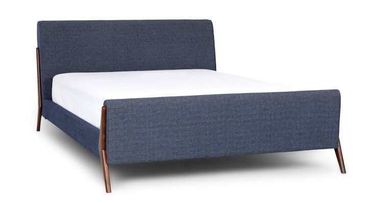 Micka Denim Blue King Bed - Primary View 1 of 16 (Open Fullscreen View).