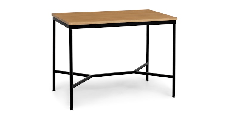 Joelva Oak Counter Table - Primary View 1 of 10 (Open Fullscreen View).