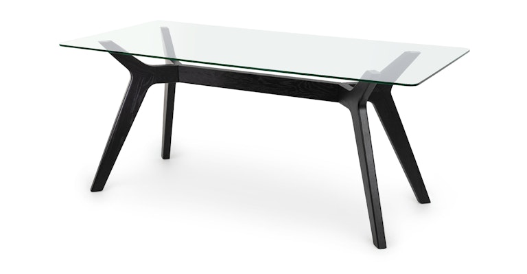 Tafulo Black Dining Table for 6 - Primary View 1 of 9 (Open Fullscreen View).