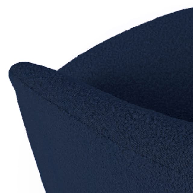 Catalina Blue Fabric Swivel Lounge Chair Turoy Article