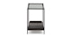 Lutto Gunmetal Gray Side Table - Gallery View 4 of 9.