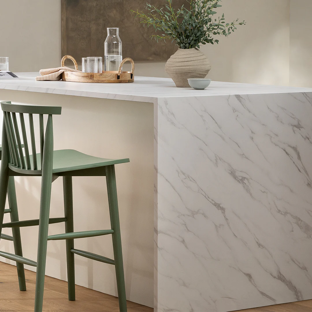 Rus Counter Stool - Norfolk Green