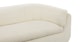 Moro Lunaria White Bouclé Sofa - Gallery View 6 of 13.