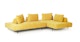 Divan Marigold Yellow Right Sectional - Gallery View 1 of 10.