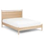 Lenia Queen Panel Bed - White Oak