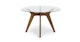 Tafulo Walnut Round Dining Table - Gallery View 1 of 11.