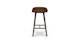 Sede Mist Gray Walnut Counter Stool - Gallery View 5 of 11.