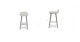 Sede Mist Gray Walnut Counter Stool - Gallery View 11 of 11.
