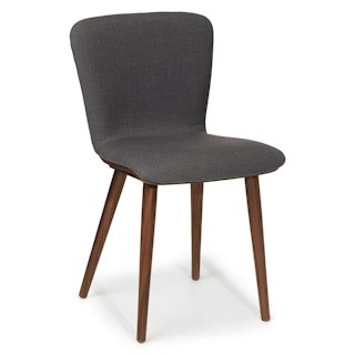 Sede Dining Chair - Walnut and Miller Gray