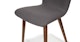 Sede Miller Gray Walnut Dining Chair - Gallery View 8 of 12.