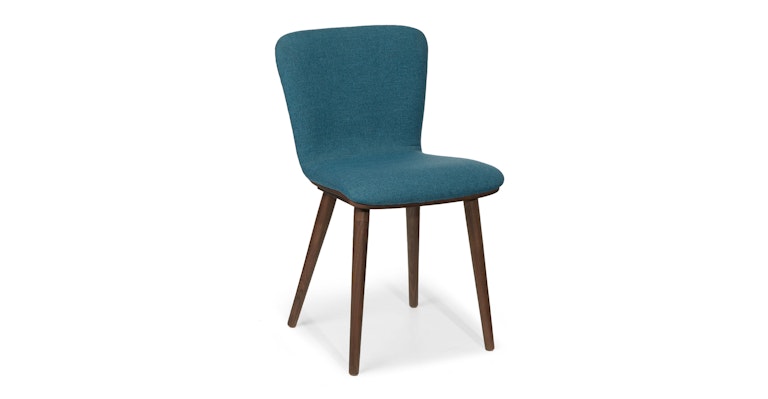 Sede Peacock Blue Walnut Dining Chair - Primary View 1 of 11 (Open Fullscreen View).