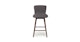 Sede Miller Gray Walnut Swivel Counter Stool - Gallery View 2 of 11.