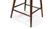 Sede Miller Gray Walnut Swivel Counter Stool - Gallery View 8 of 11.