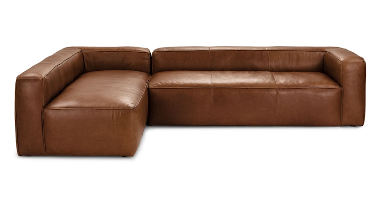 Mello Taos Brown Left Arm Corner Sectional - Primary View 1 of 13 (Open Fullscreen View).