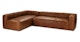 Mello Taos Brown Left Arm Corner Sectional - Gallery View 3 of 13.