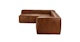 Mello Taos Brown Left Arm Corner Sectional - Gallery View 4 of 13.
