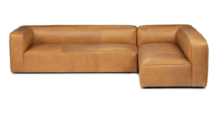 Mello Taos Tan Right Arm Corner Sectional - Primary View 1 of 11 (Open Fullscreen View).