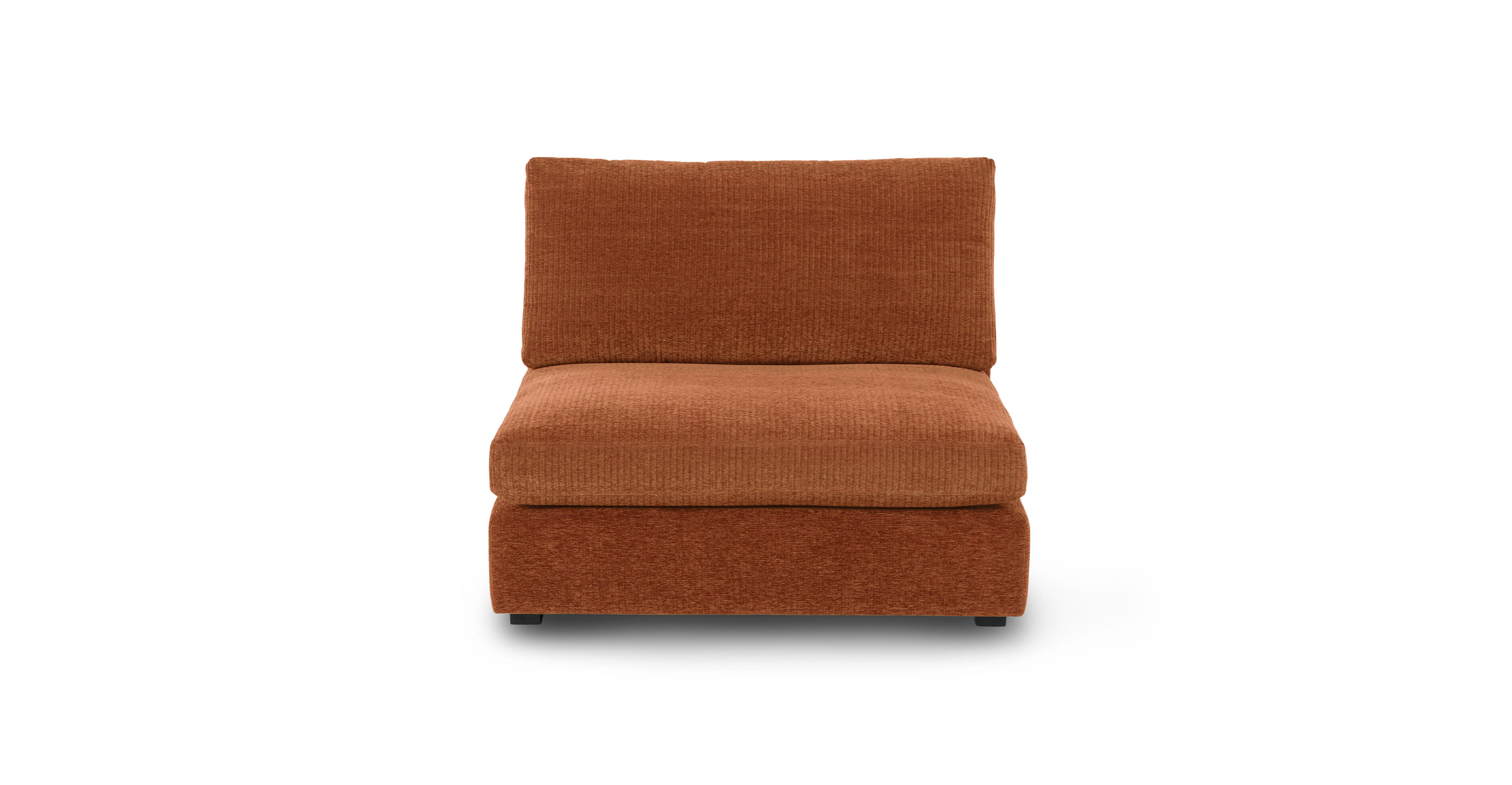 Rowan 91.3'' Wool Round Arm Modular Sofa Eureka Ergonomic