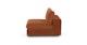 Beta Rowan Orange Armless Chair Module - Gallery View 4 of 11.