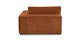 Beta Rowan Orange Right Chaise - Gallery View 8 of 12.