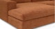 Beta Rowan Orange Left Chaise Sectional - Gallery View 10 of 15.