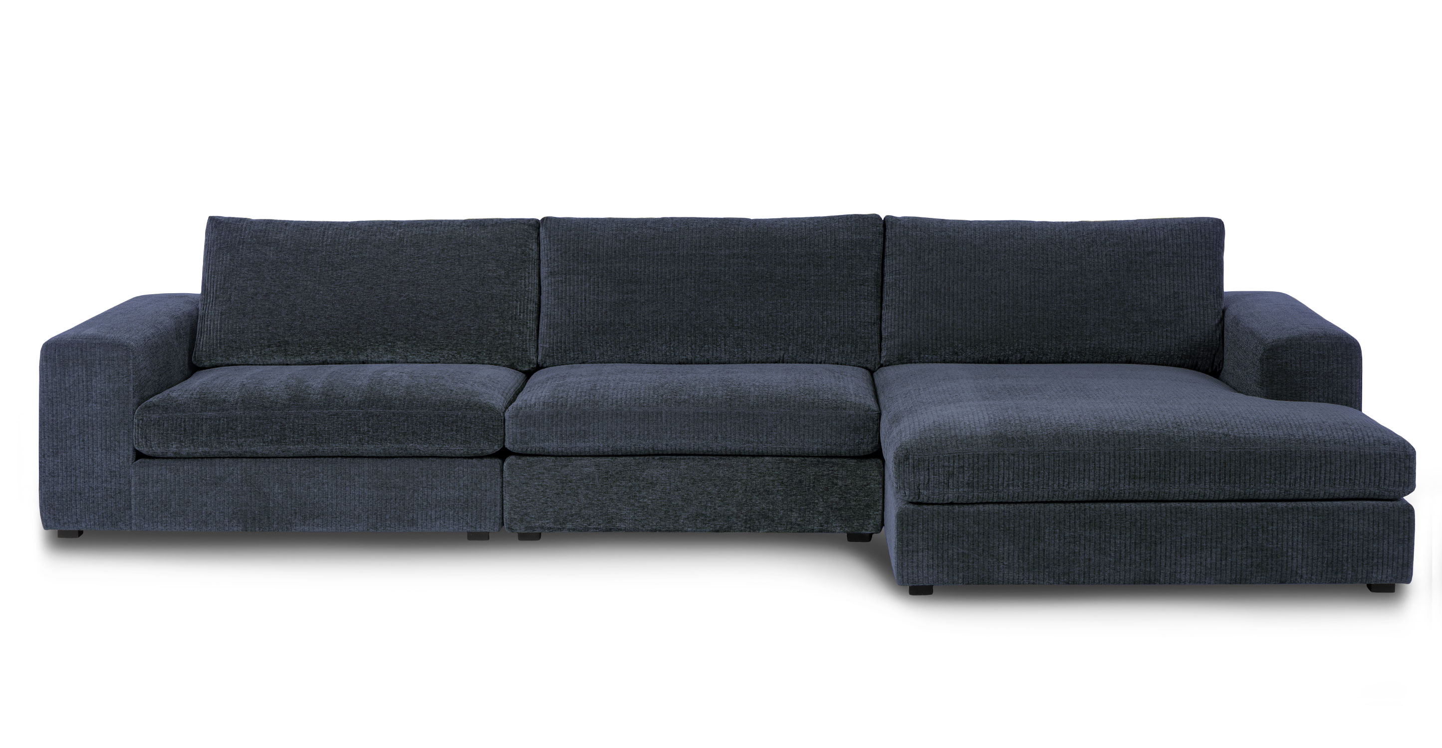 Beta Atlas Blue Right Chaise Sectional