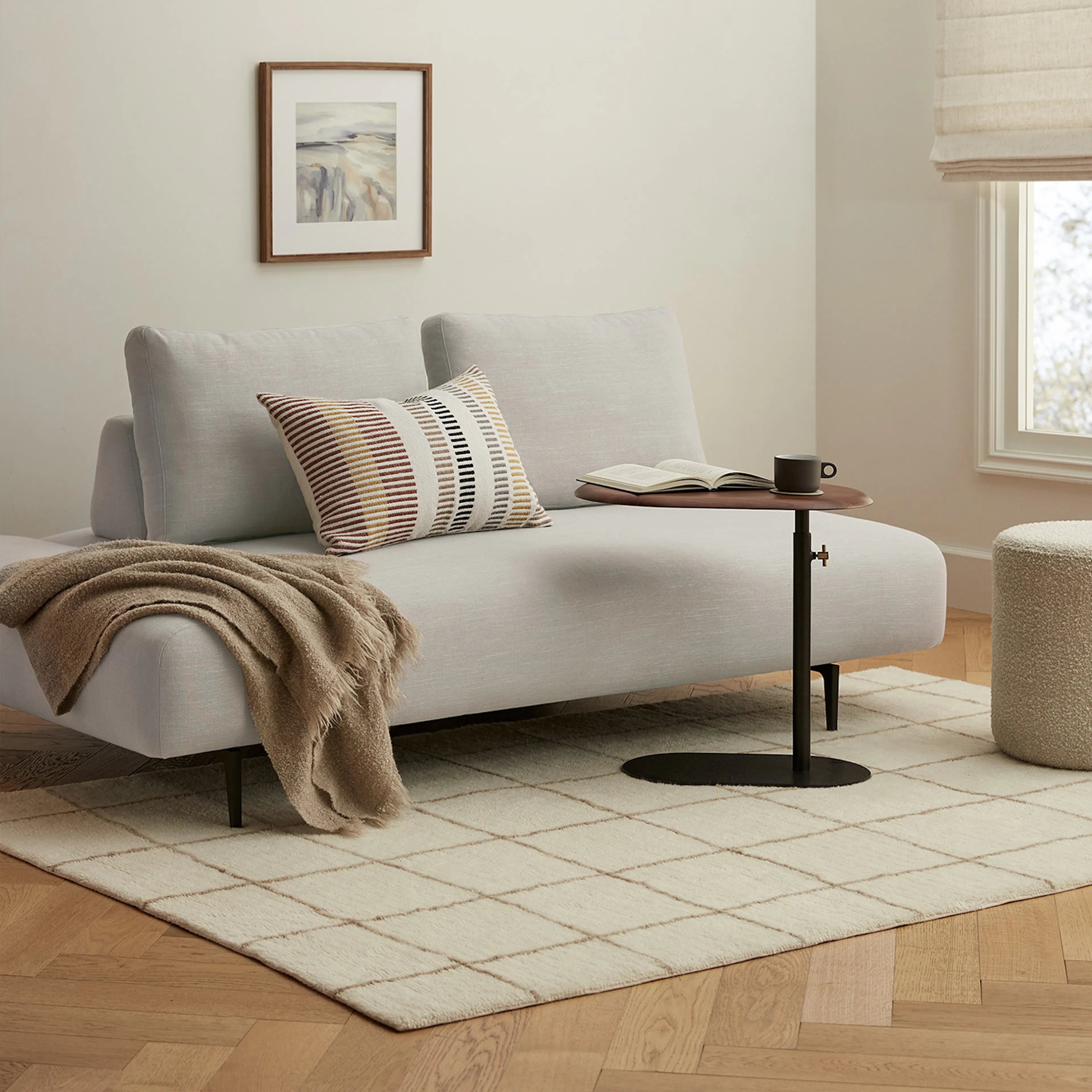 Portima C Side Table - Walnut