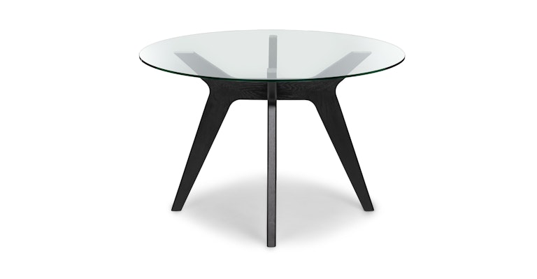 Tafulo Black Round Dining Table - Primary View 1 of 11 (Open Fullscreen View).