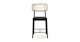 Netro Black Counter Stool - Gallery View 3 of 13.