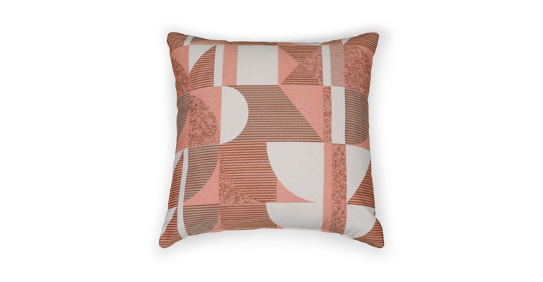 Molbo Jacquard Red Pillow - Primary View 1 of 10 (Open Fullscreen View).