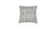 Rooth Jacquard Gray Pillow - Gallery View 11 of 11.