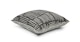 Rooth Jacquard Gray Outdoor Pillow - Gallery View 5 of 11.