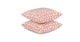 Moln Arrow Pink Pillow Set - Gallery View 4 of 8.
