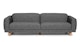 Teybar Carbon Gray Sofa - Gallery View 1 of 12.
