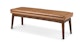 Chanel Toscana Tan 56" Bench - Gallery View 3 of 8.