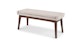 Chantel Antique Ivory 43" Bench - Gallery View 3 of 8.